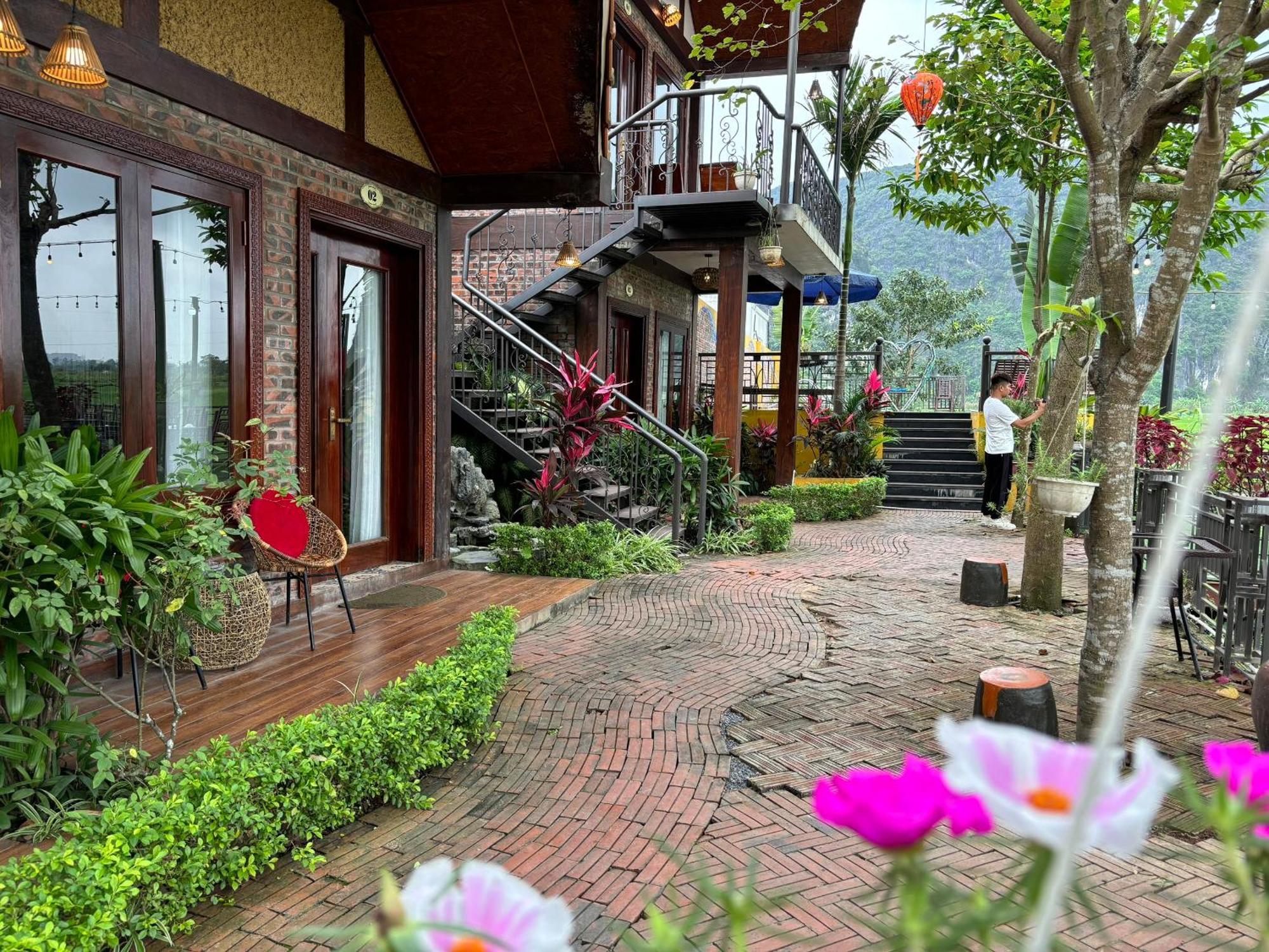Apartament Papaya Bungalow & Rice Fields Ninh Binh Zewnętrze zdjęcie