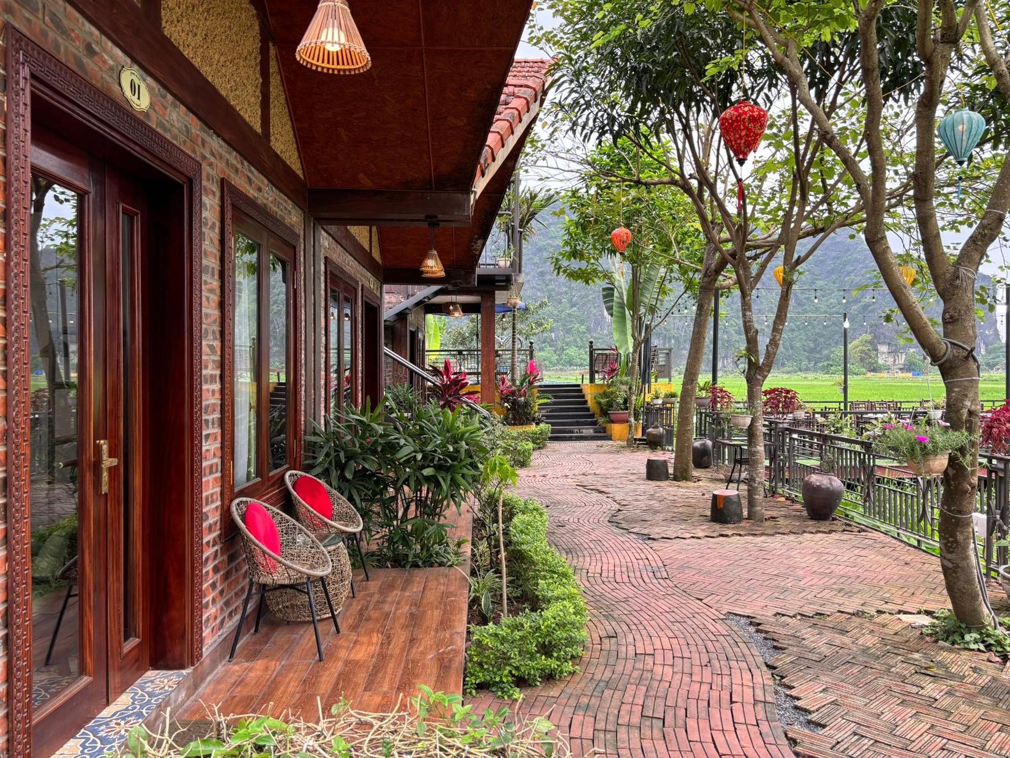 Apartament Papaya Bungalow & Rice Fields Ninh Binh Zewnętrze zdjęcie