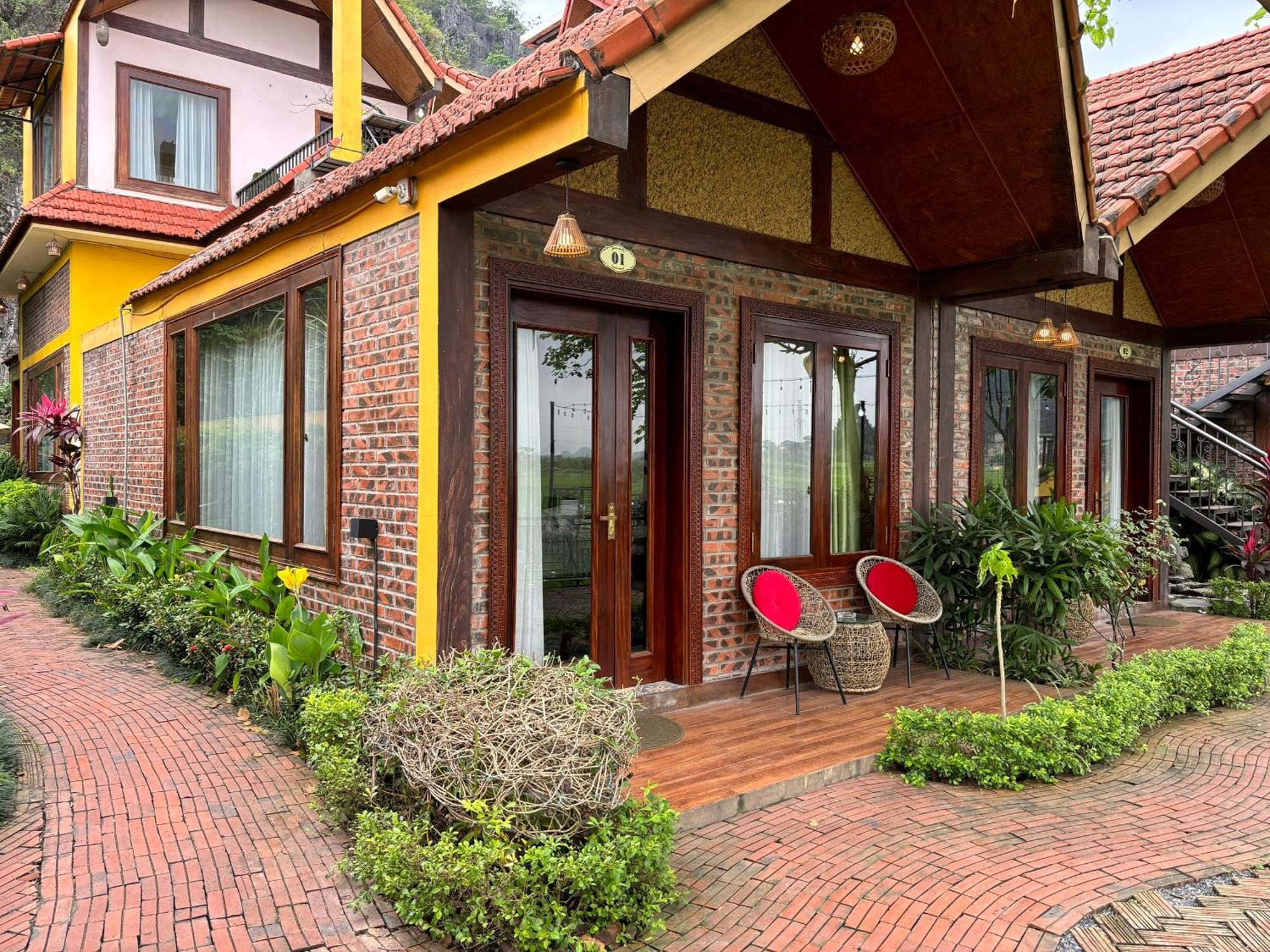 Apartament Papaya Bungalow & Rice Fields Ninh Binh Zewnętrze zdjęcie