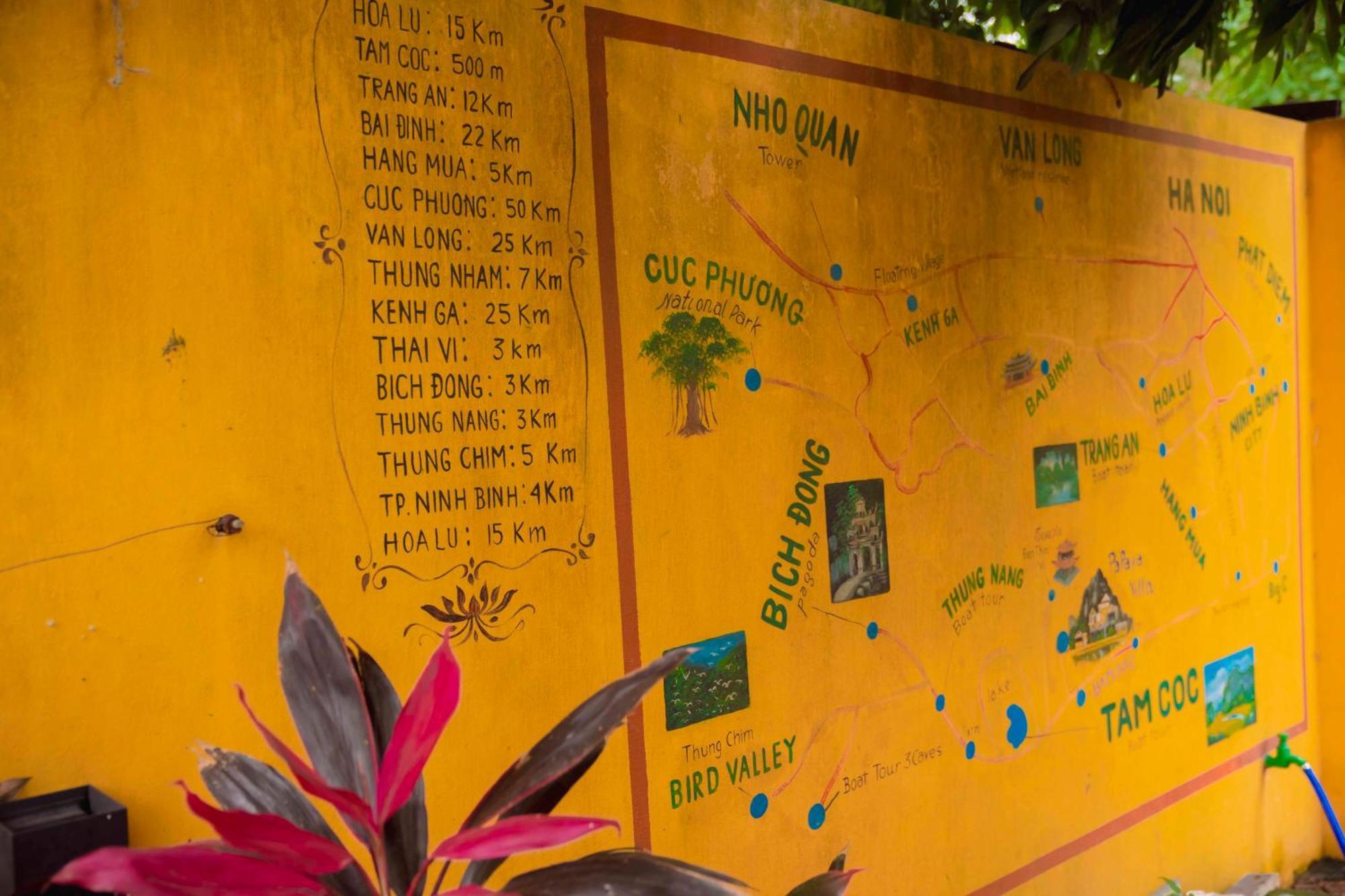 Apartament Papaya Bungalow & Rice Fields Ninh Binh Zewnętrze zdjęcie