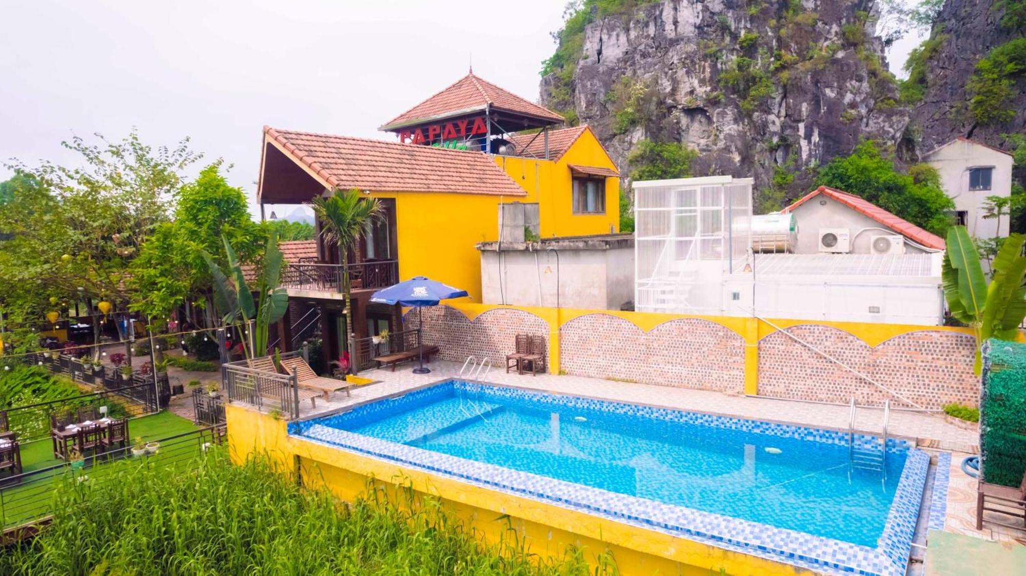 Apartament Papaya Bungalow & Rice Fields Ninh Binh Zewnętrze zdjęcie